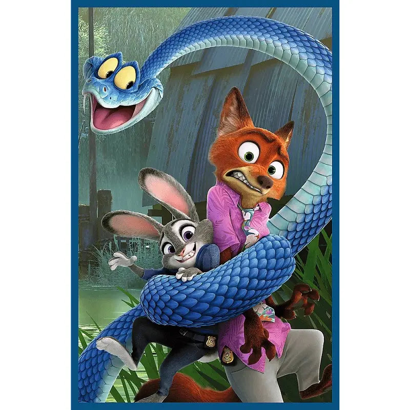 Puzzle Zwierzogród 2, 3 x 80 el. - Zwierzakowe śledztwo
