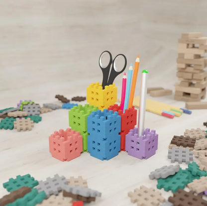 Klocki waffle mini 70szt Przybornik 05746
