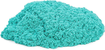 Kinetic Sand turkusowy piasek z brokatem