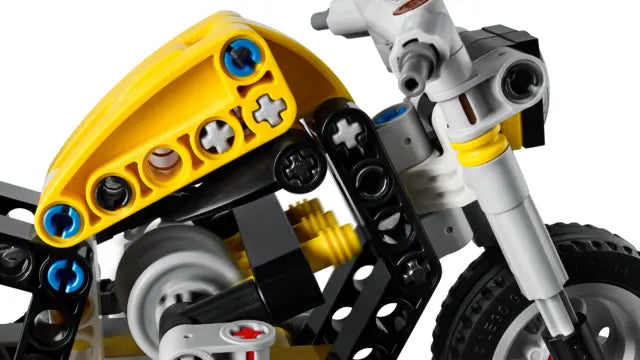 Lego Technic - Żółty motocykl