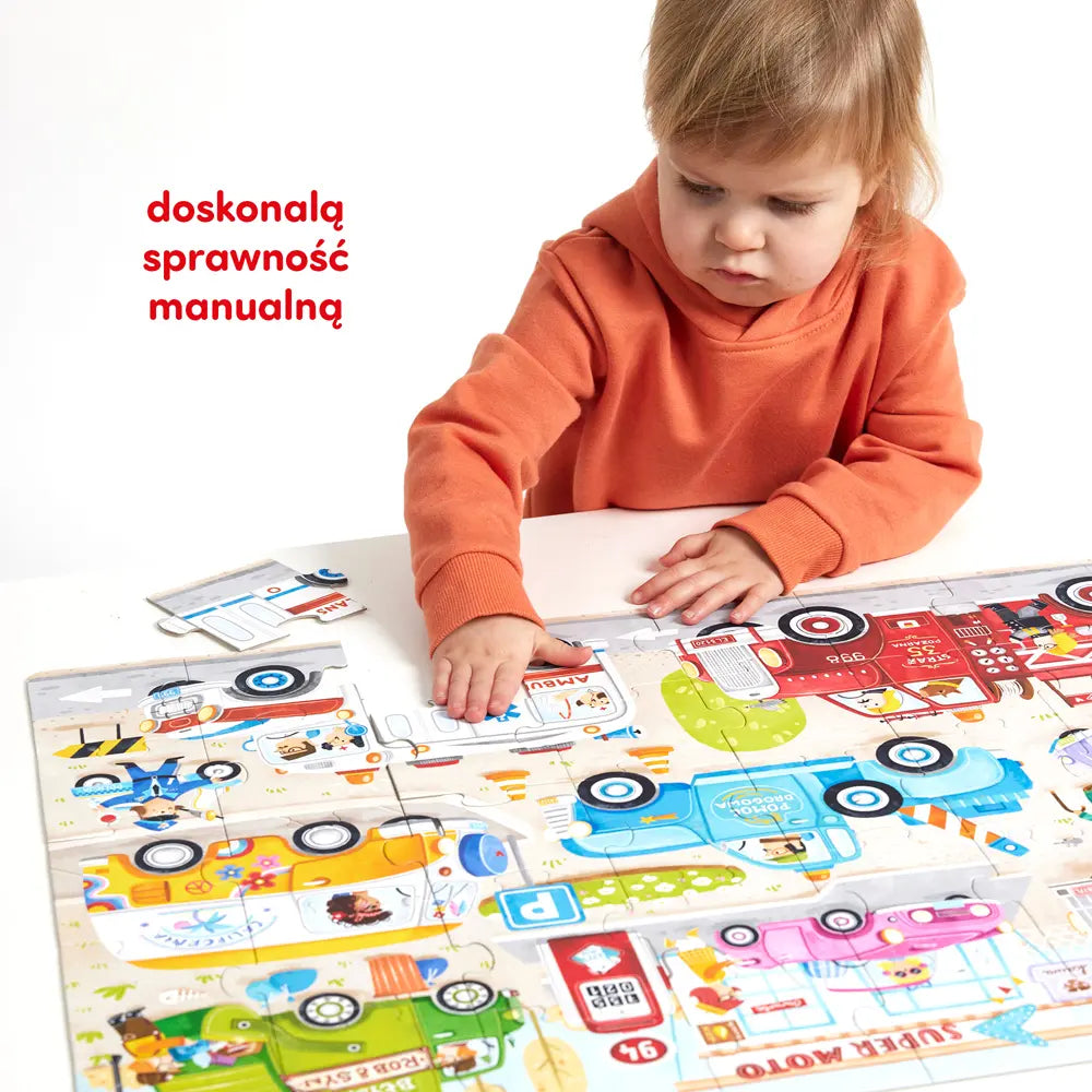 CzuCzu Moto puzzle Auta 92283