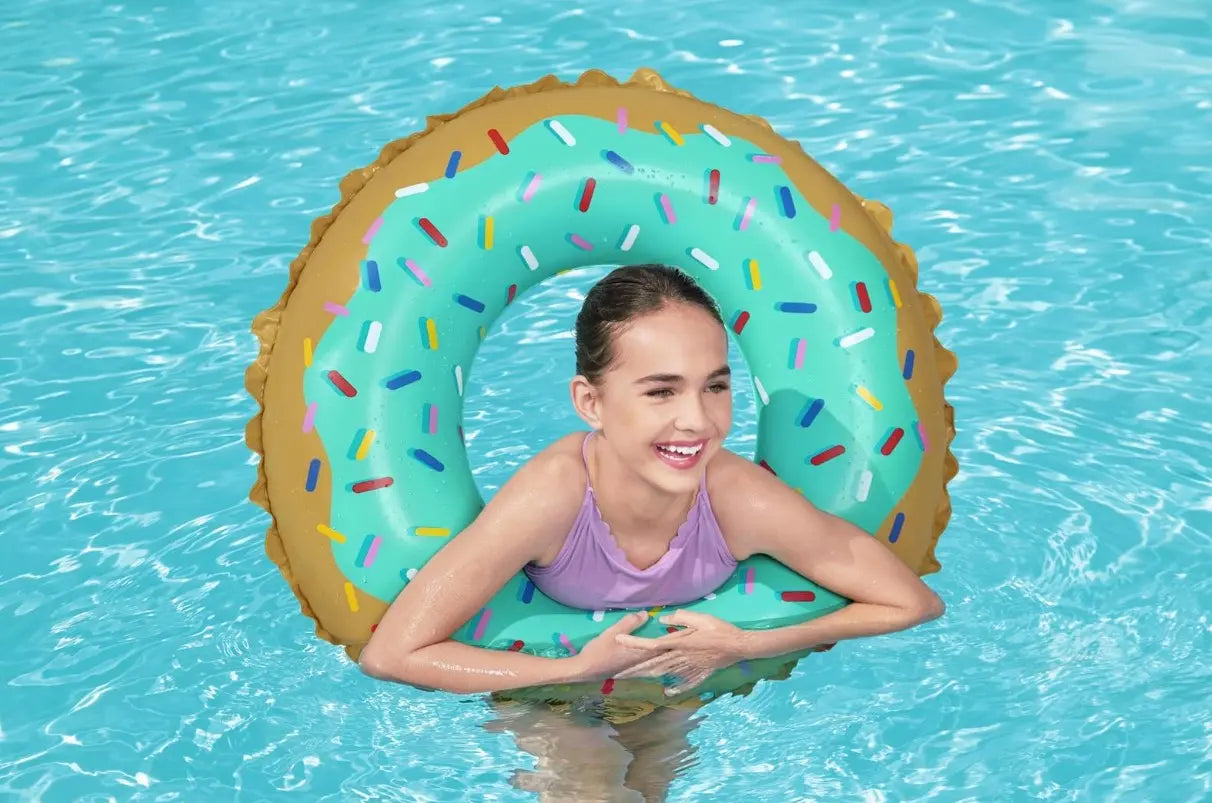 Koło do pływania słodki donut 91cm