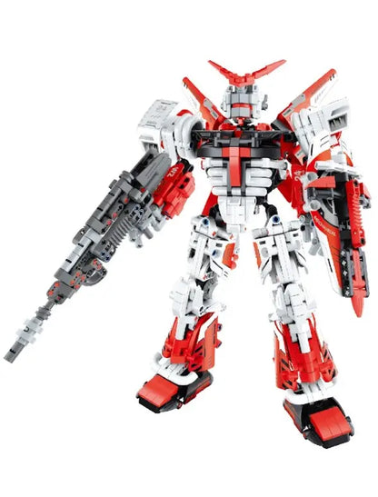 Immaster klocki mecha wojownik czerwony 1100 elementów