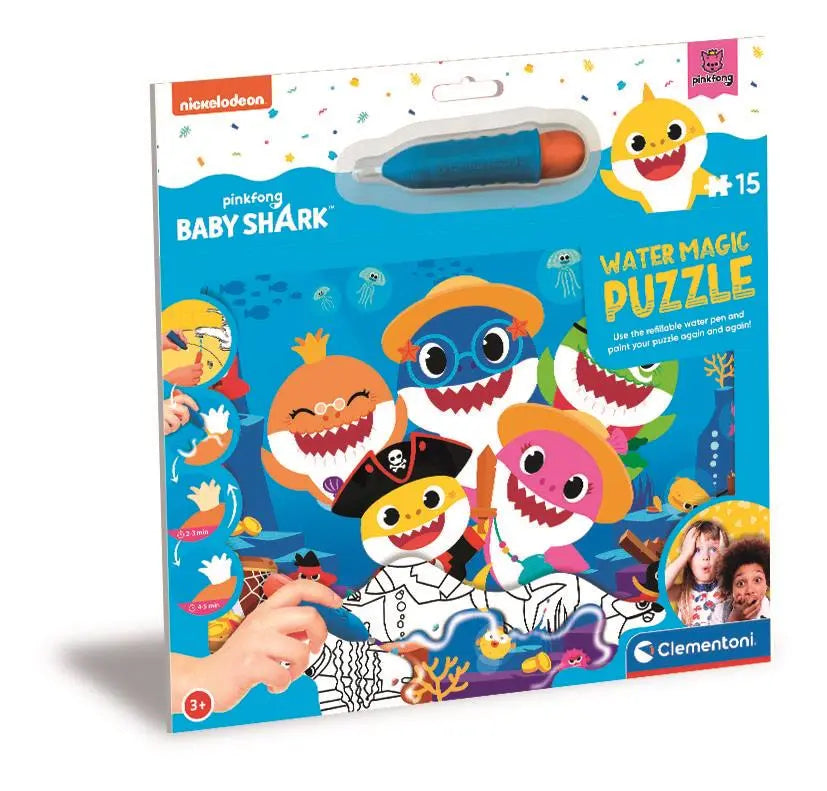 Puzzle 15 Water Magic Baby Shark