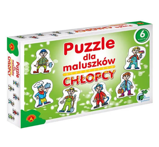 Puzzle dla maluszków chłopcy
