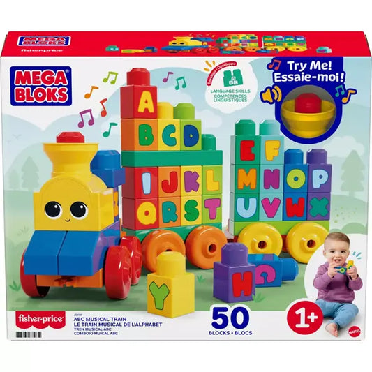Fisher-Price ABC klocki muzyczny pociąg