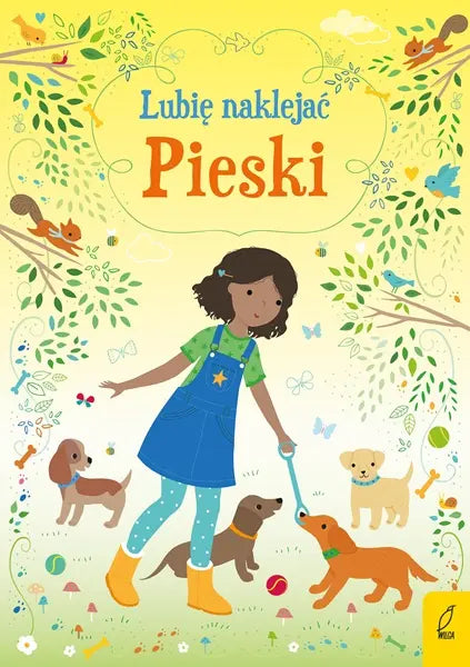 Zeszyt z naklejkami - Pieski. Lubię naklejać