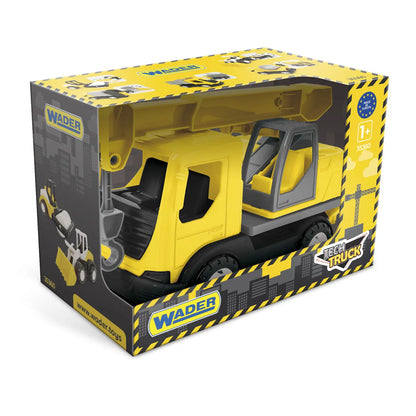 WADER Tech Truck dźwig w kartonie 35367 53671