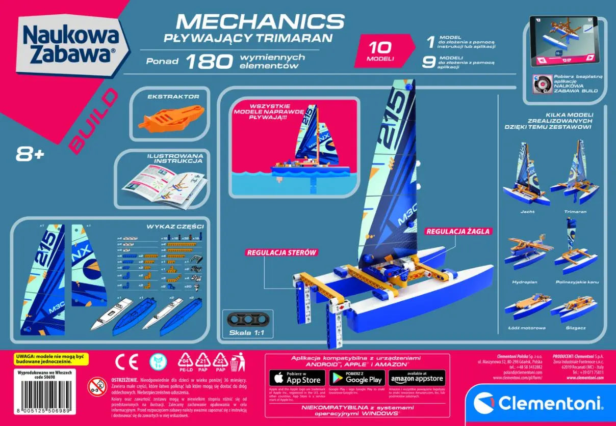 Laboratorium Mechaniki - Pływający Trimaran