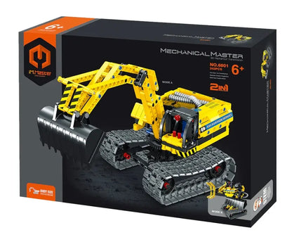 Immaster klocki koparka i robot 2w1 342 elementy