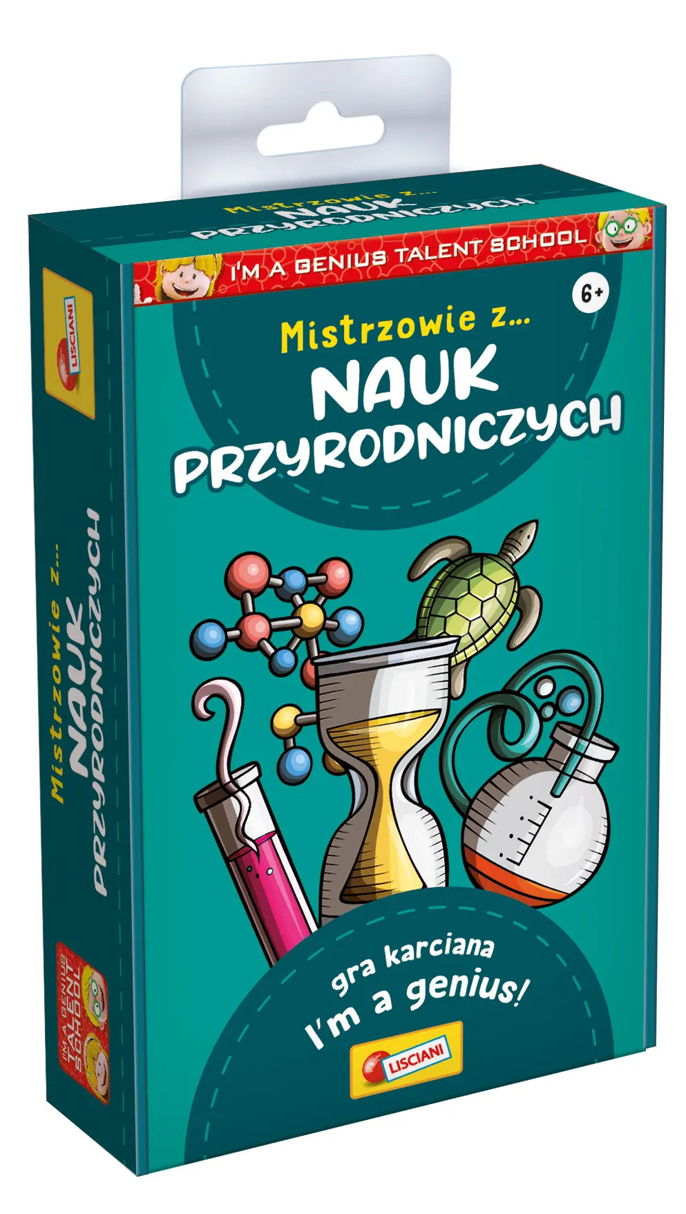 Lisciani i am a genius gra karciana przyroda