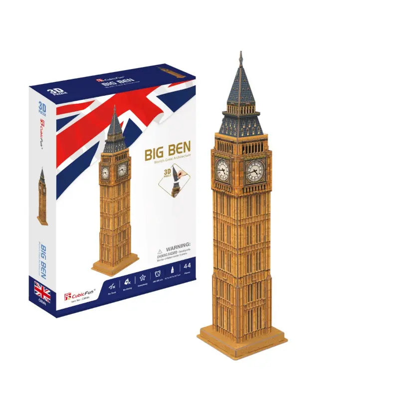Cubic fun puzzle 3d zegar big ben