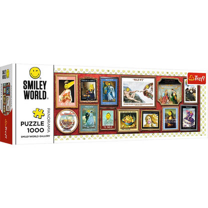 Puzzle 1000 elementów Panorama Galeria Smiley World