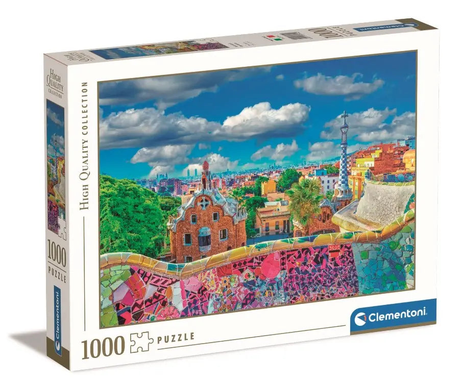 Clementoni puzzle 1000 elementów HQ Park Guell Barcelona
