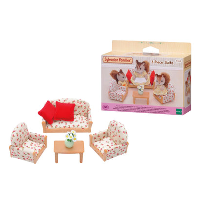 Sylvanian trójelementowy zestaw wypoczynkowy