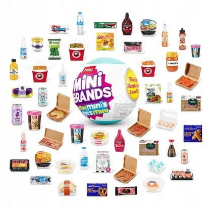 Mini Brands- Uzupełnij lodówkę, kula niespodzianka