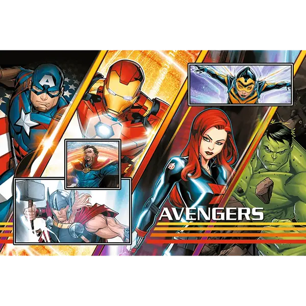 PUZZLE 300 PremPlus Kids Siła drużyny/Marvel 23046