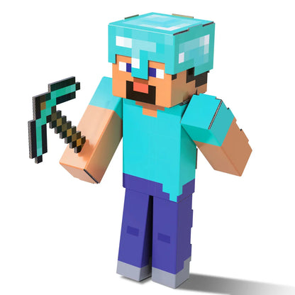 Marker kitz minecraft zbuduj figurkę steve`a
