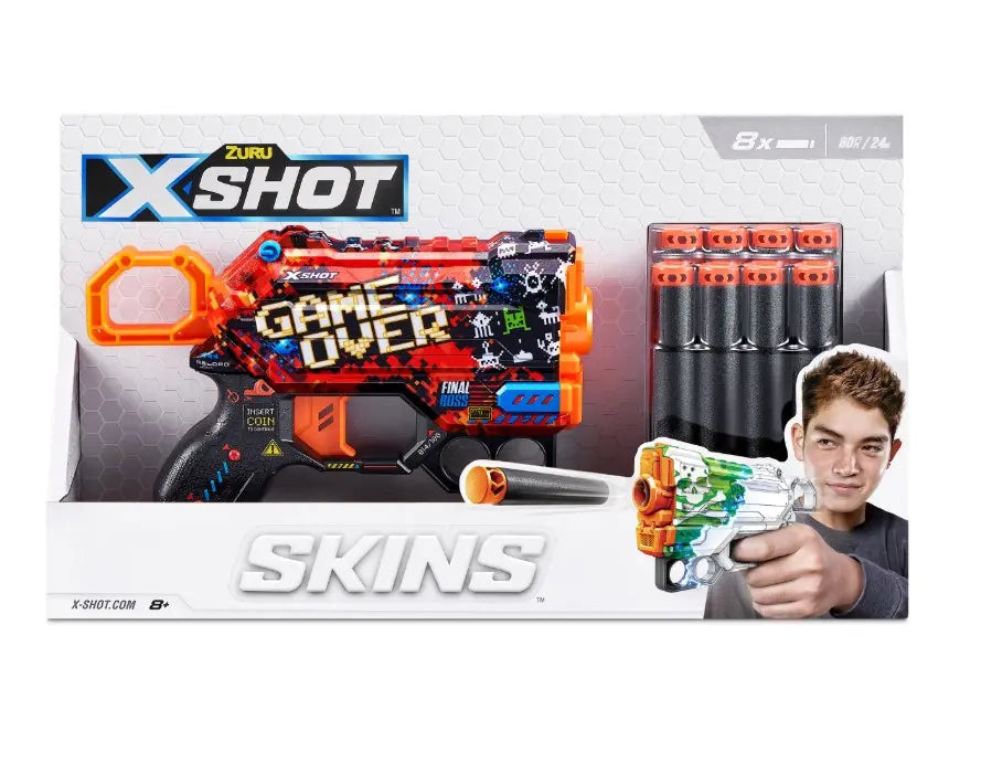 X-shot skins menace wyrzutnia