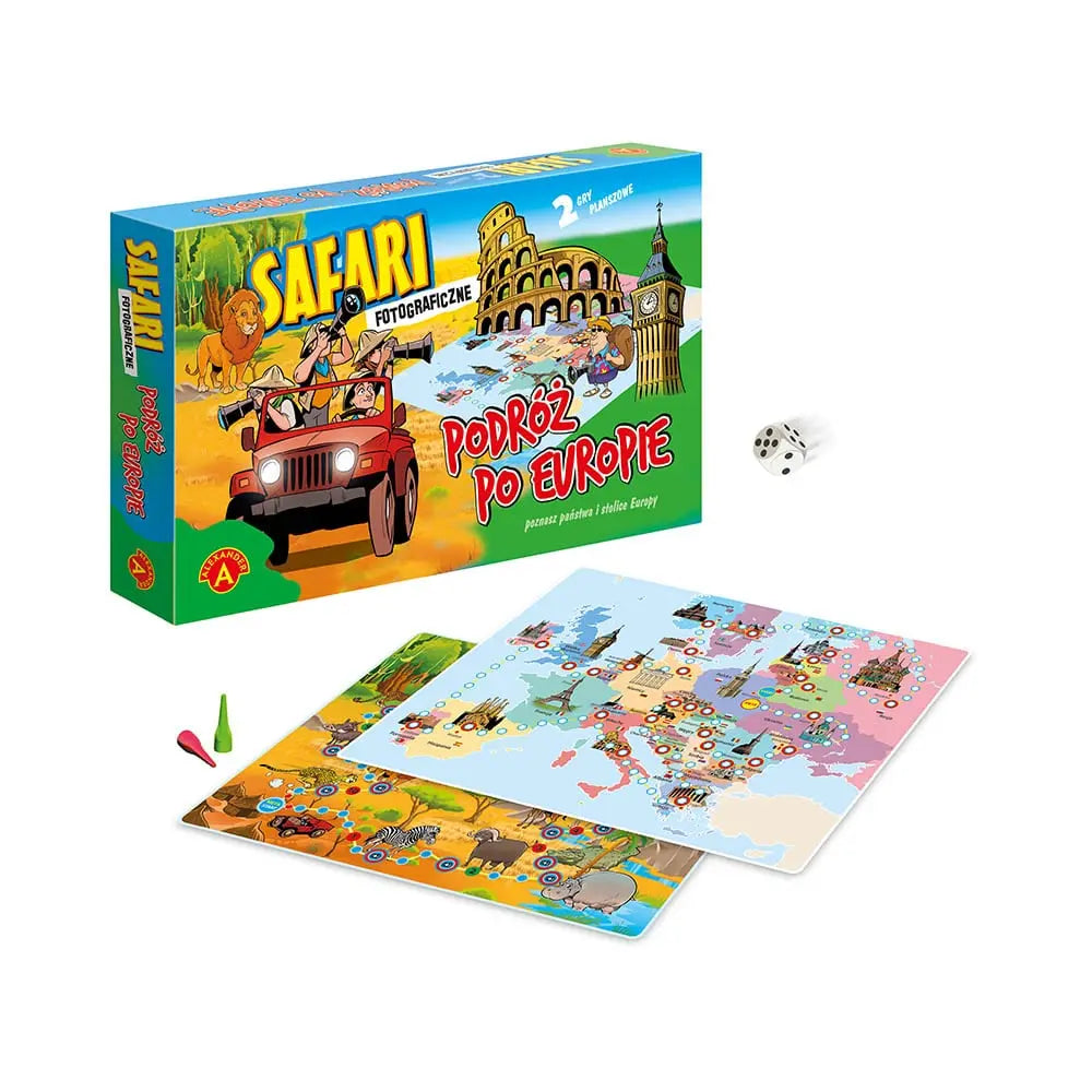 2 gry Safari + Podróż po Europie 13894