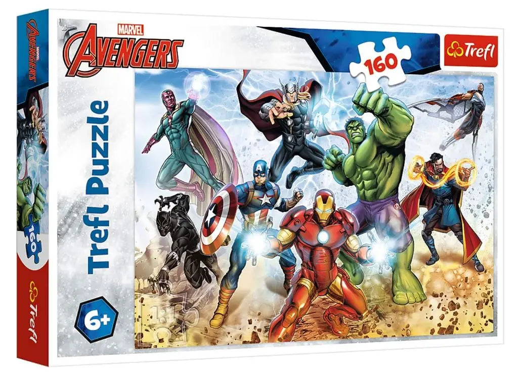 Puzzle 160 Gotowi by ratować świat, Avengers