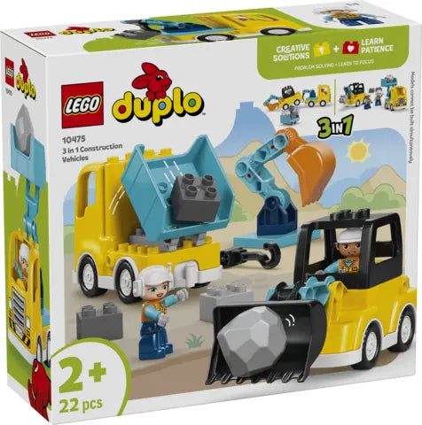Lego Duplo - Maszyny budowlane 3w1