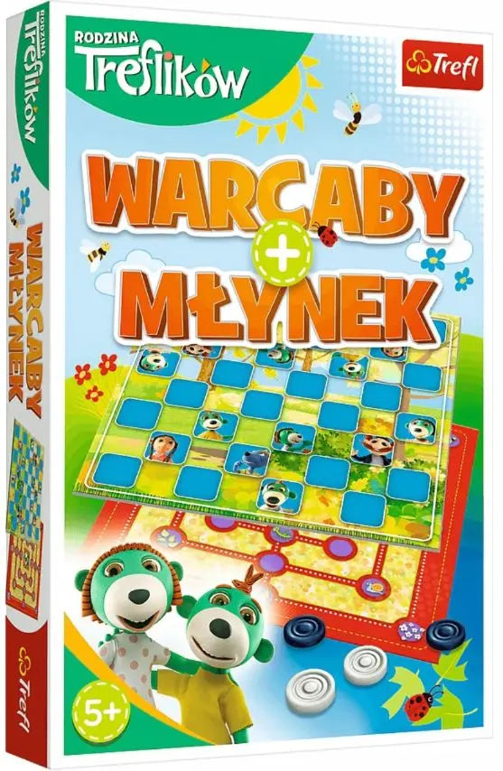 GRA Warcaby / Młynek Trefliki 01920