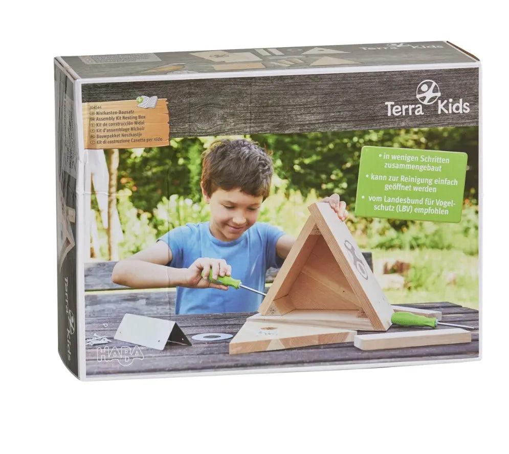 Terra kids zestaw konstrukcyjny budka dla ptaków