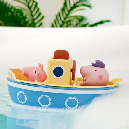 Toomies świnka peppa zabawa na łodzi