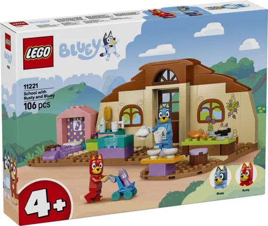 Lego Bluey - Szkoła z Ryżykiem i Bluey