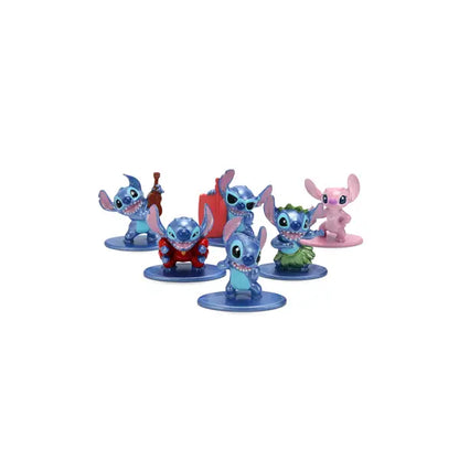 Stitch - metalowe figurki - 6pak