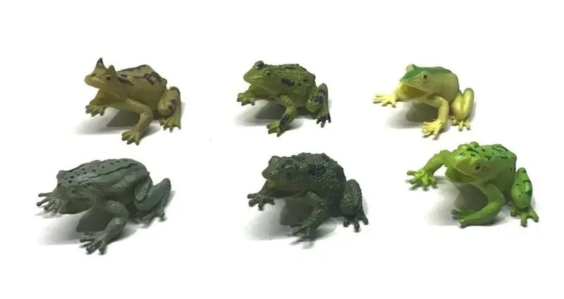 Zestaw figurek żab 6 szt.