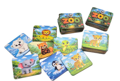Gra pamięciowo-edukacyjna Zoo