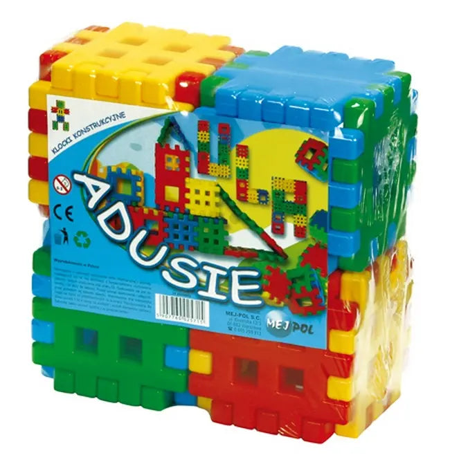 Klocki konstrukcyjne Adusie 24 elementy 25715