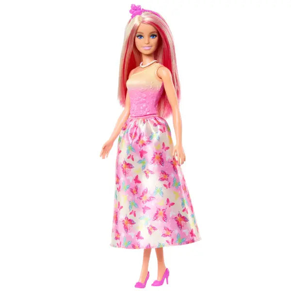 Barbie księżniczka różowy strój HRR08 /6