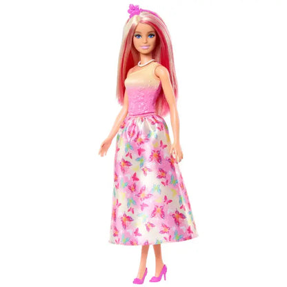 Barbie księżniczka różowy strój HRR08 /6