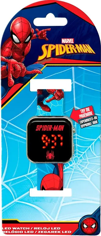 Spiderman zegarek cyfrowy led