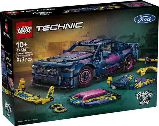Lego Technic - Warsztat tuningowy: samochód Ford Mustang GT