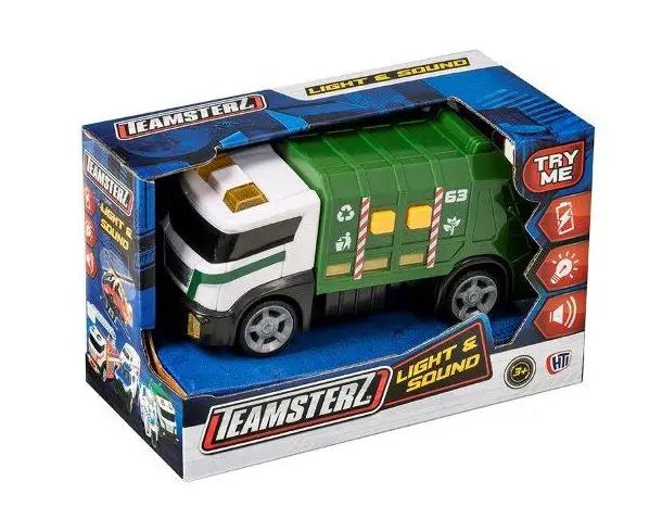 TEAMSTERZ auto śmieciarka światło/dźwięk