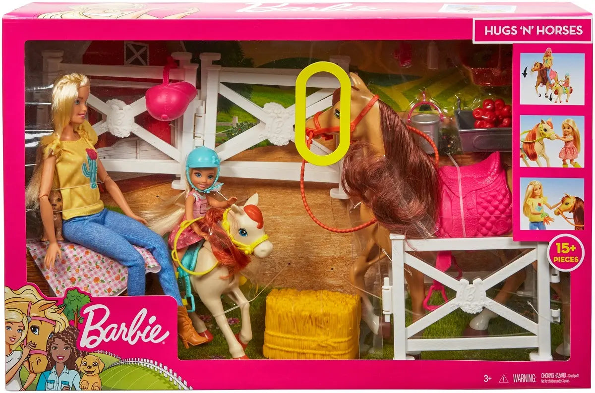 Barbie stadnina koni + lalki FXH15 /2
