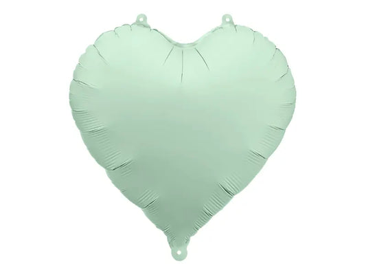 Balon foliowy Serce 45cm zieleń