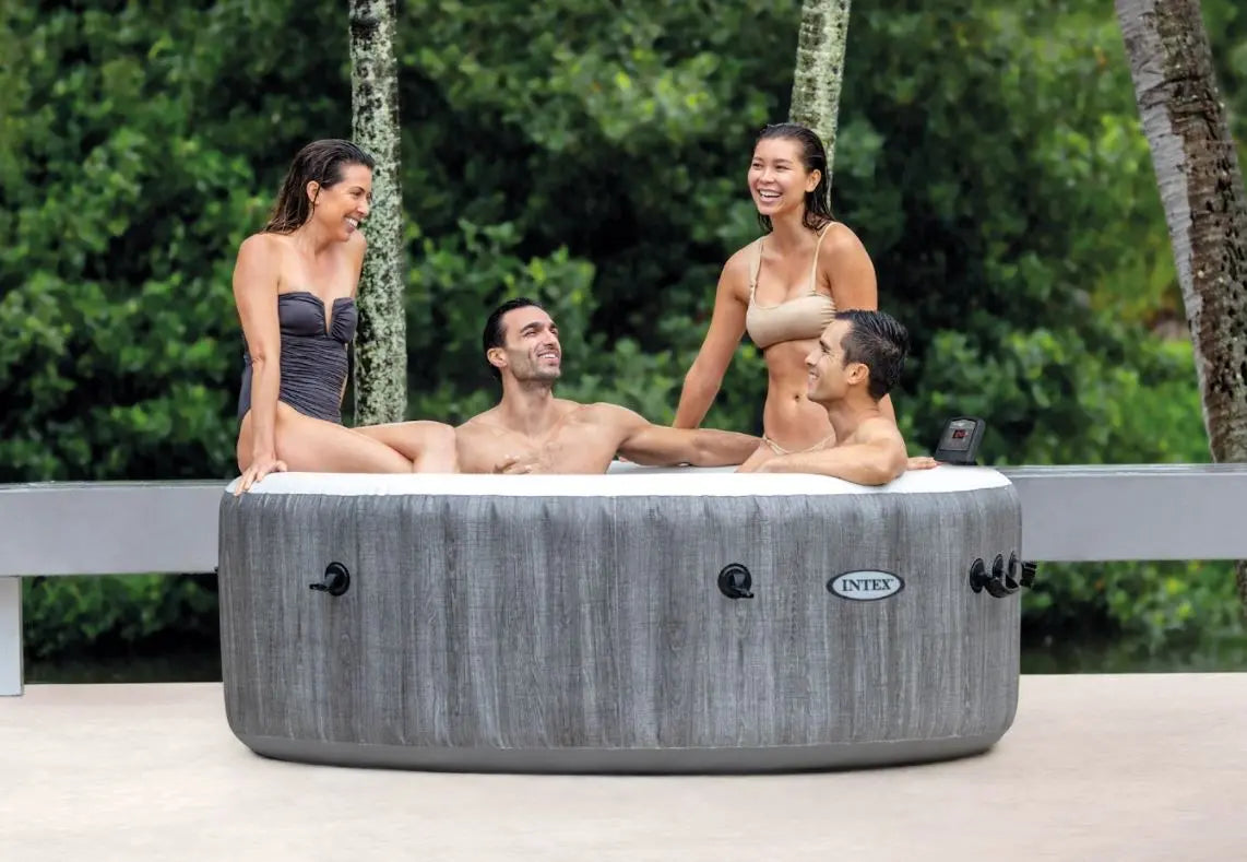 Basen SPA bąbelkowe z filtrem 4os 28440