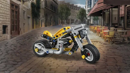 Lego Technic - Żółty motocykl