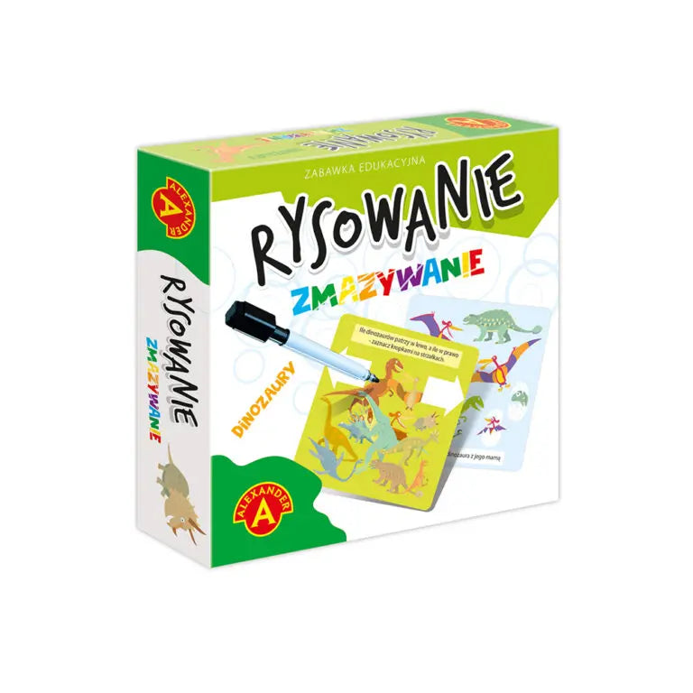 Rysowanie zmazywanie - Dinozaury 26870