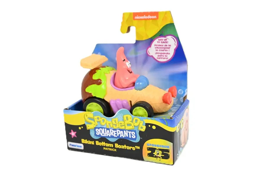 SpongeBob - pojazd z figurką Patryka