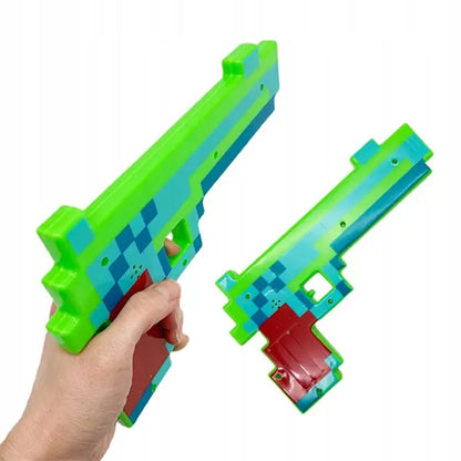 Pistolet pikselowy ze światłem i dźwiękiem - mix