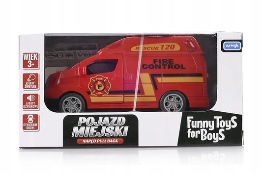 Toysforboys pojazd miejski straż pożarna