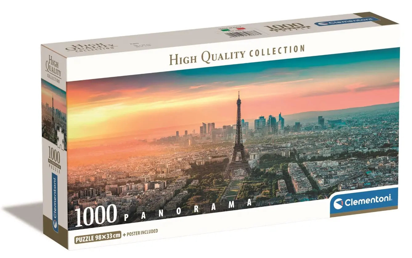 Clementoni puzzle 1000 Panorama Compact - Paris