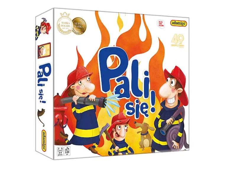 Pali się gra planszowa