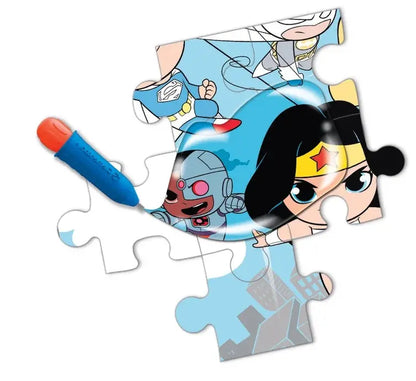 Puzzle 15 elementów water magic dc superfriends